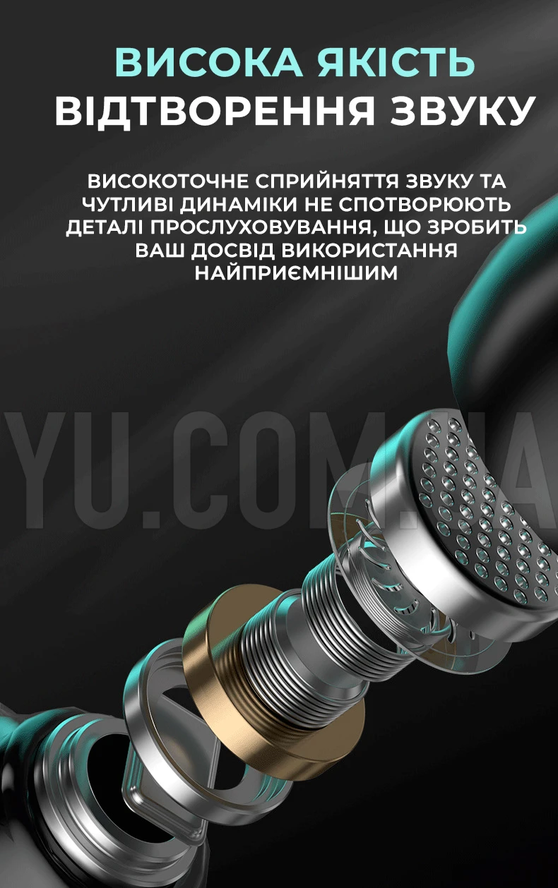 Навушники TWS M25 з низьким рівнем затримки та шумозаглушенням, Bluetooth, з мікрофоном